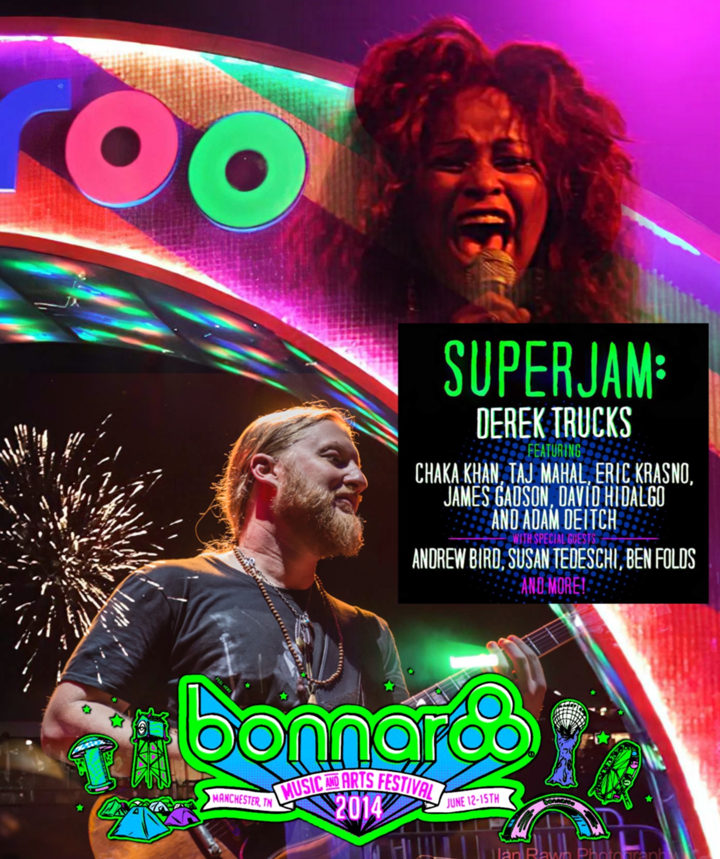 コレクターズBlu-ray  Derek Trucks & friends　at Bonnaroo 2014