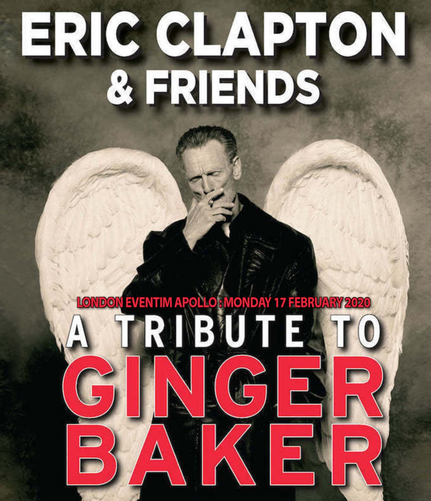 コレクターズBlu-ray Eric Clapton&Friends - A Tribute To Ginger Baker 2020