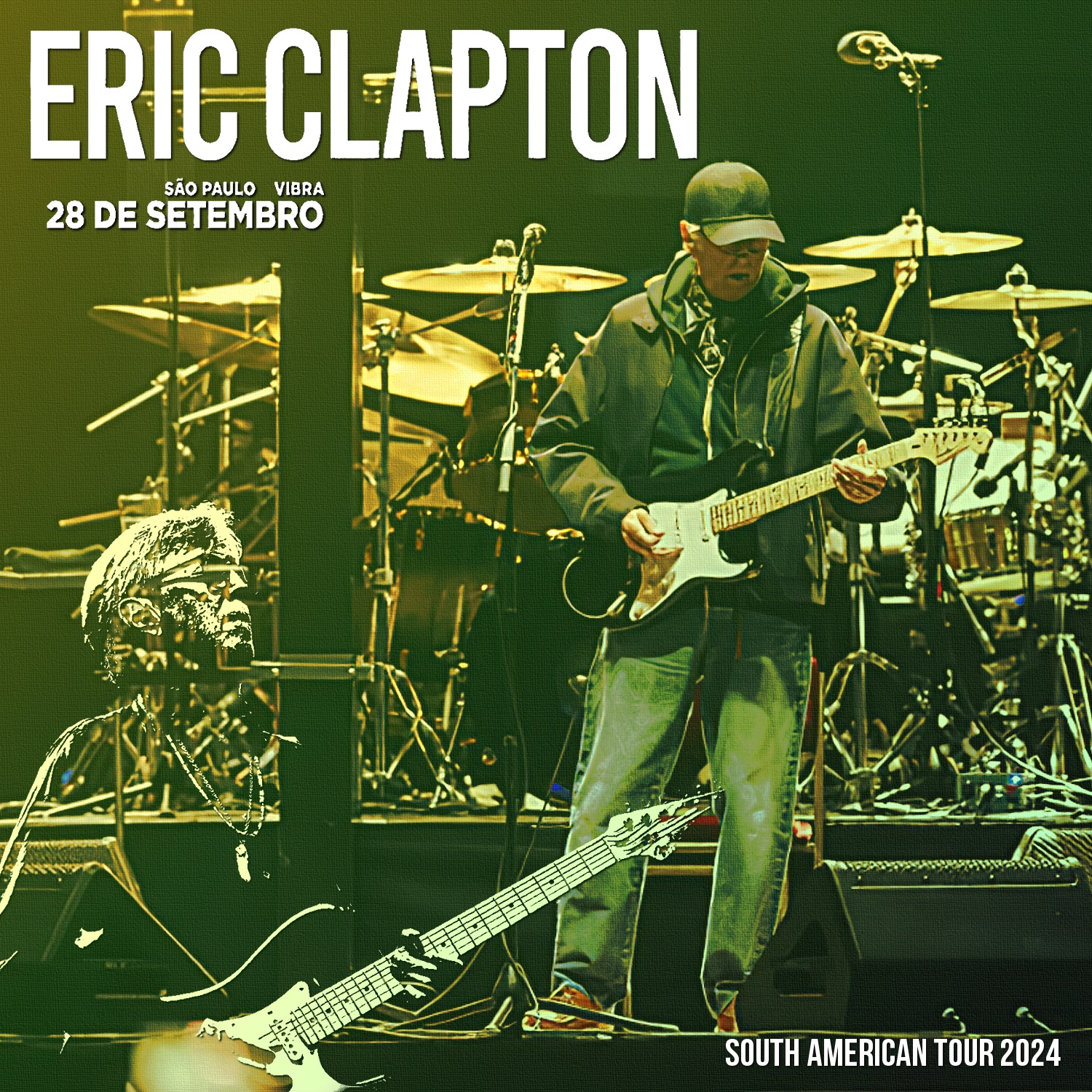 コレクターズCD　Eric Clapton - South American Tour 2024
