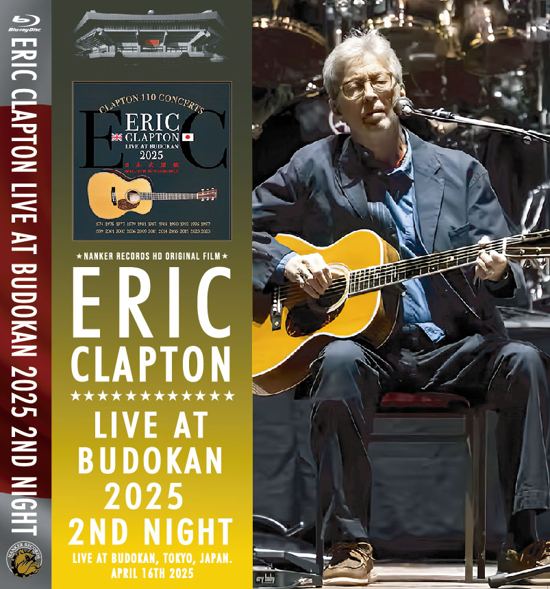 コレクターズBlu-ray  Eric Clapton 2024年日本公演