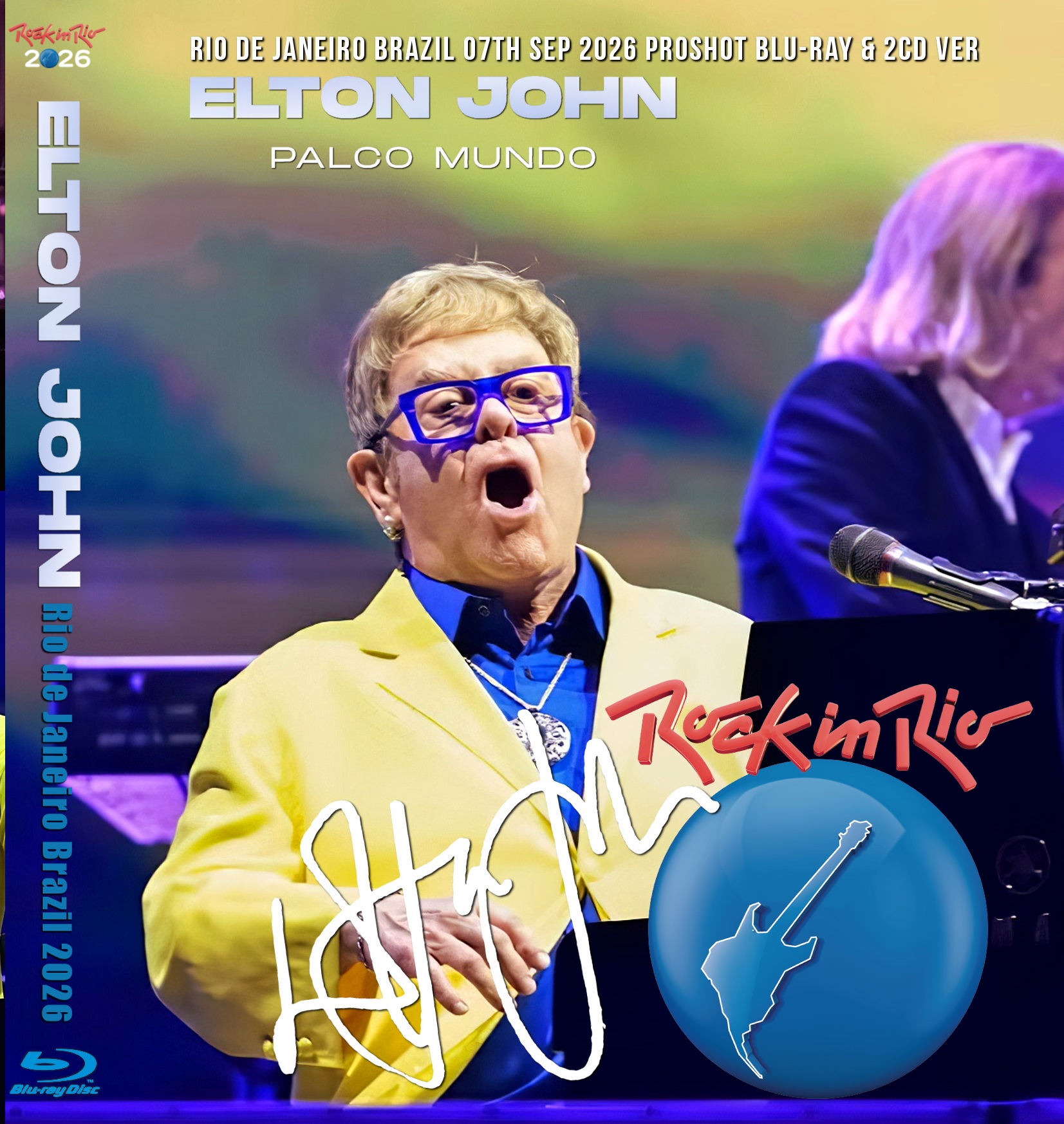 コレクターズBlu-ray  Elton John at Rock in Rio 2026