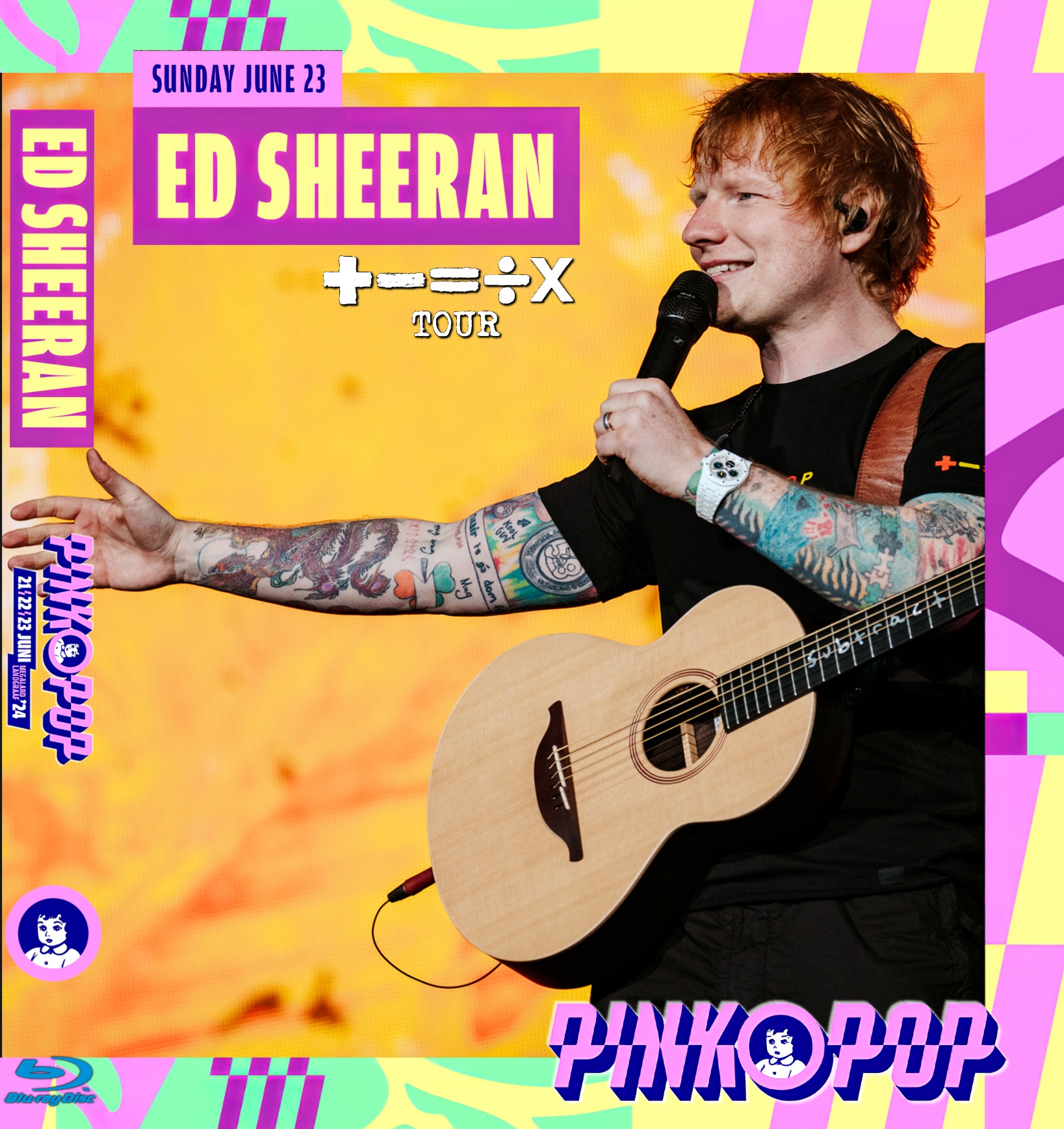 コレクターズBlu-ray Ed Sheeran - +–=÷x Tour 2024