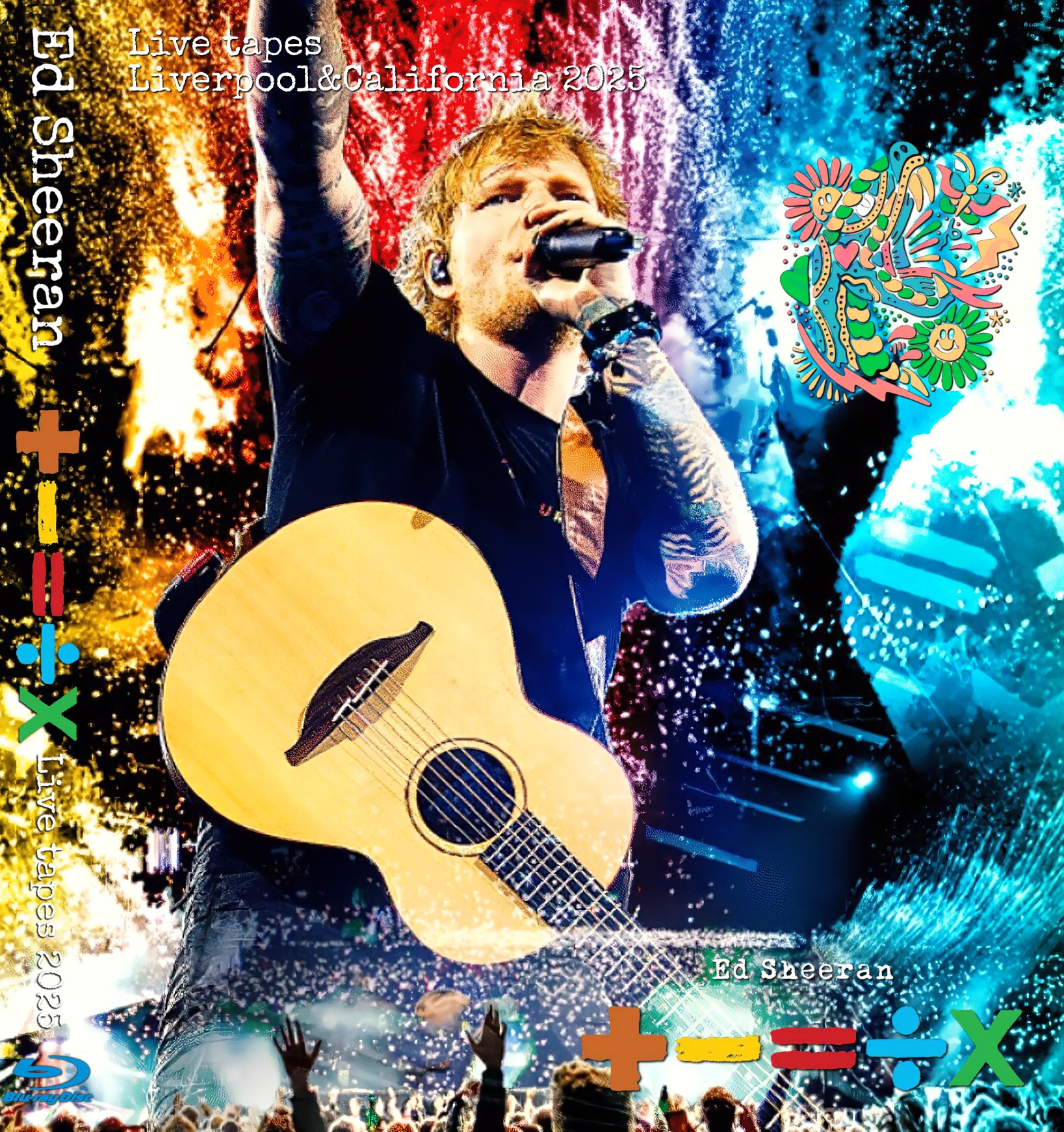 コレクターズBlu-ray  Ed Sheeran - Live tapes Liverpool&California 2025