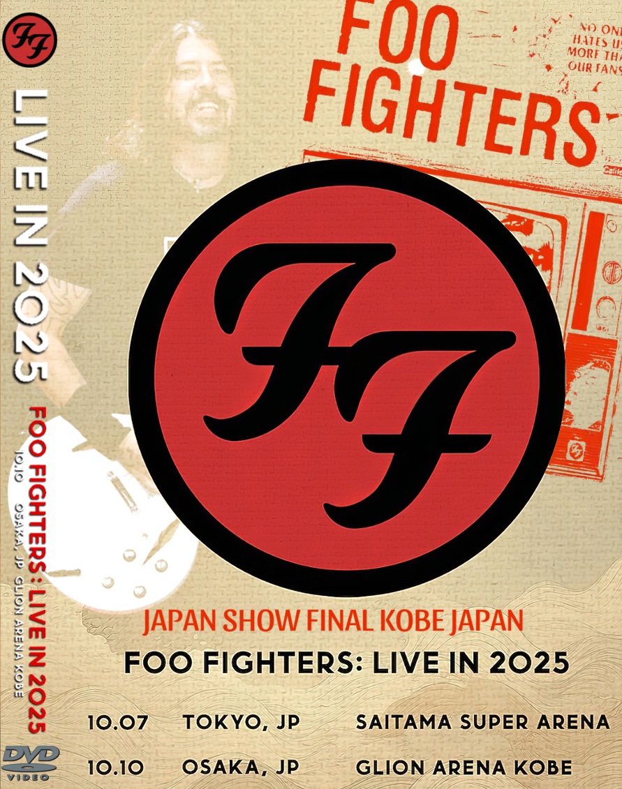 コレクターズDVD  Foo Fighters - Japan Tour2025