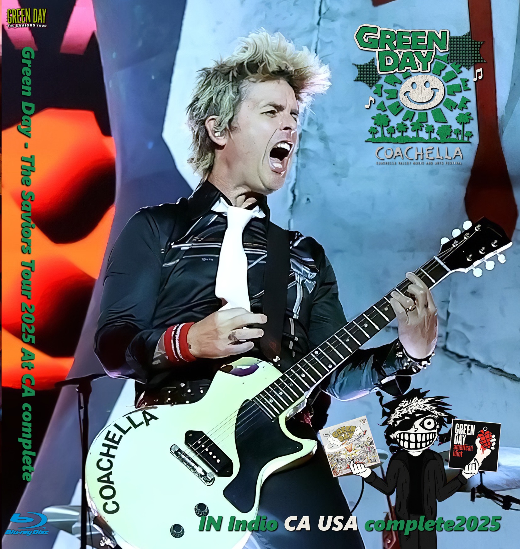 コレクターズBlu-ray  Green Day - The Saviors Tour 2025 Coachella Fes complete