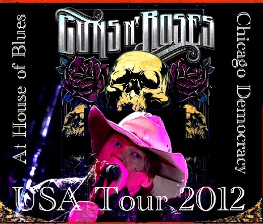 コレクターズCD　ガンズ・アンド・ローゼズ （Guns N' Roses)　2012年アメリカツアー