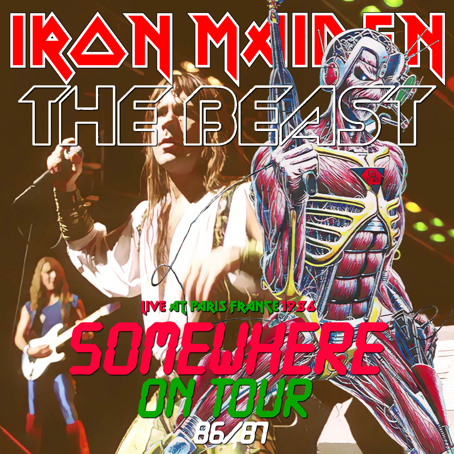 コレクターズCD　Iron Maiden - Somewhere On European Tour 1986