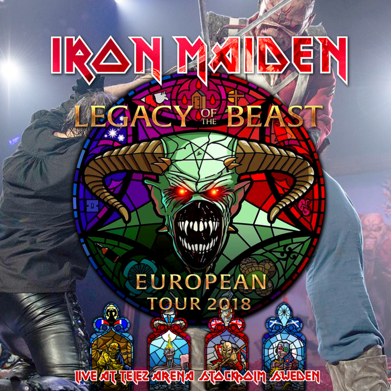 コレクターズCD　Iron Maiden - Legacy of the Beast European Tour 2018