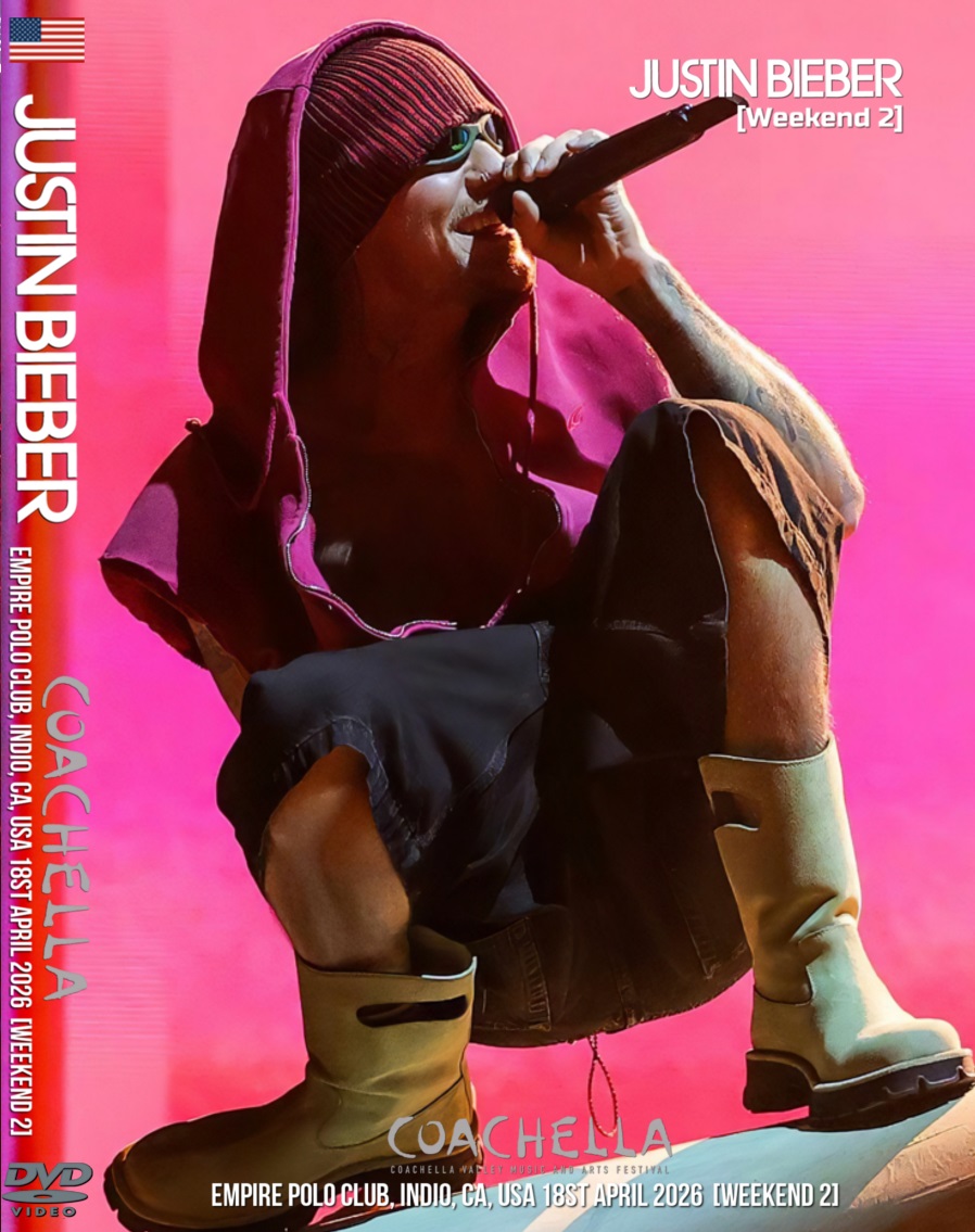 コレクターズDVD  Justin Bieber - Coachella Festival 2026