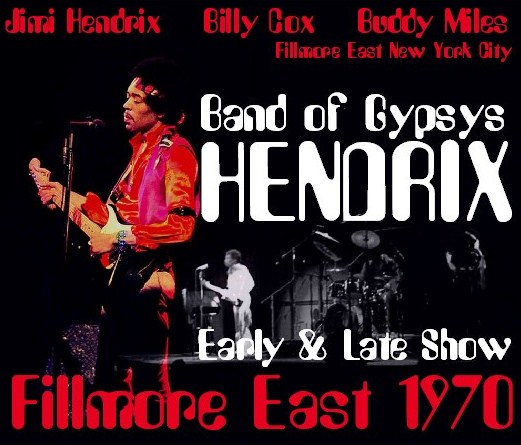 コレクターズCD　Jimi Hendrix（バンドオブジプシー）Fillmore East　70.01.01