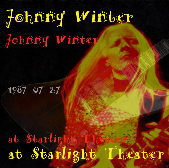 Johnny Winter　Us Tour 87 /Starlight Theater KC, MO. 1987.7.27