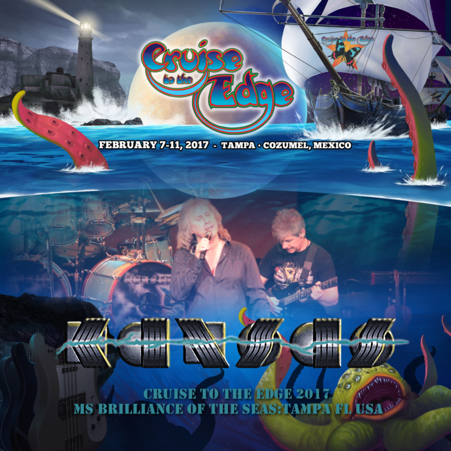 コレクターズCD カンサス　Cruise to the Edge 2017