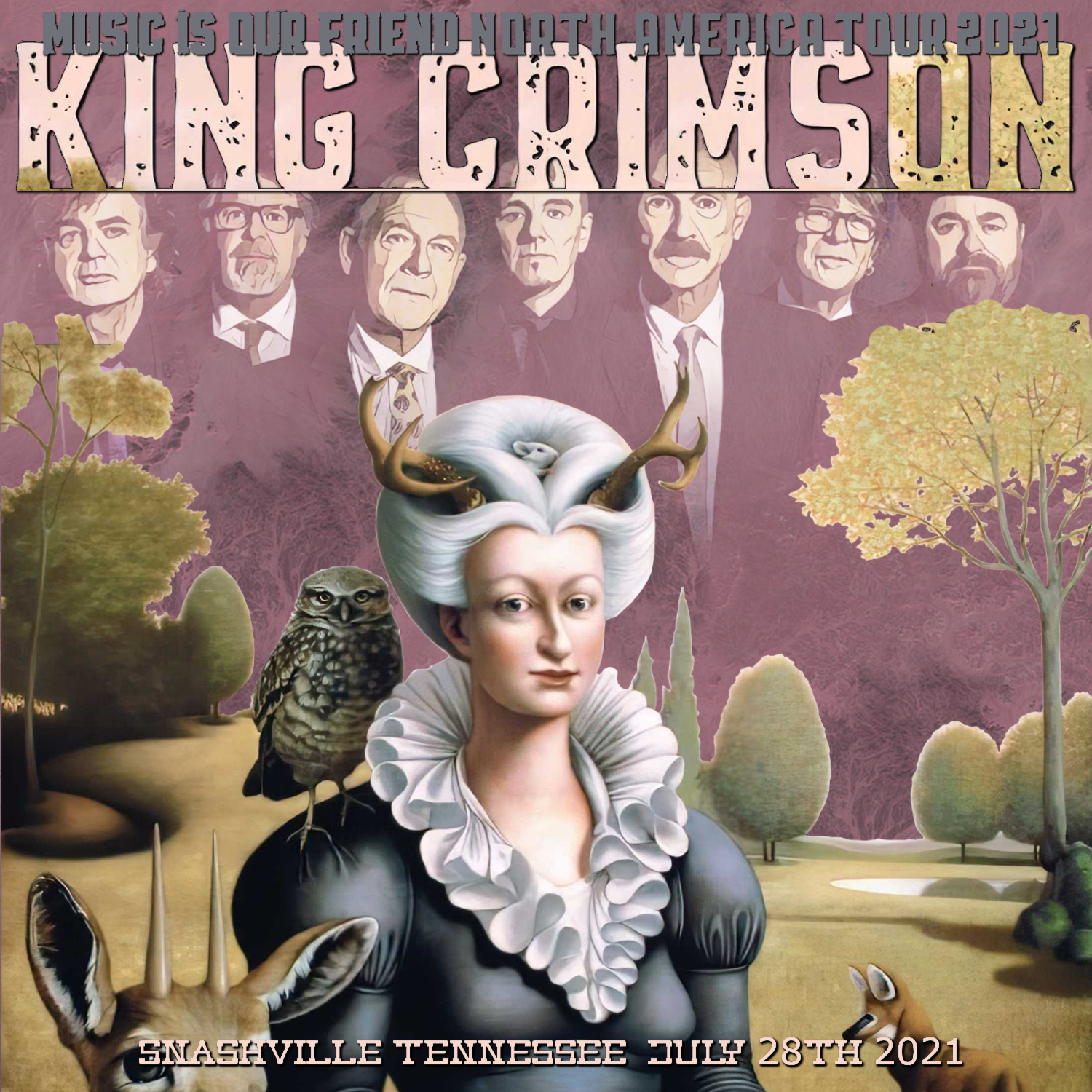 コレクターズCD　King Crimson - Music Is Our Friend North American Tour 2021