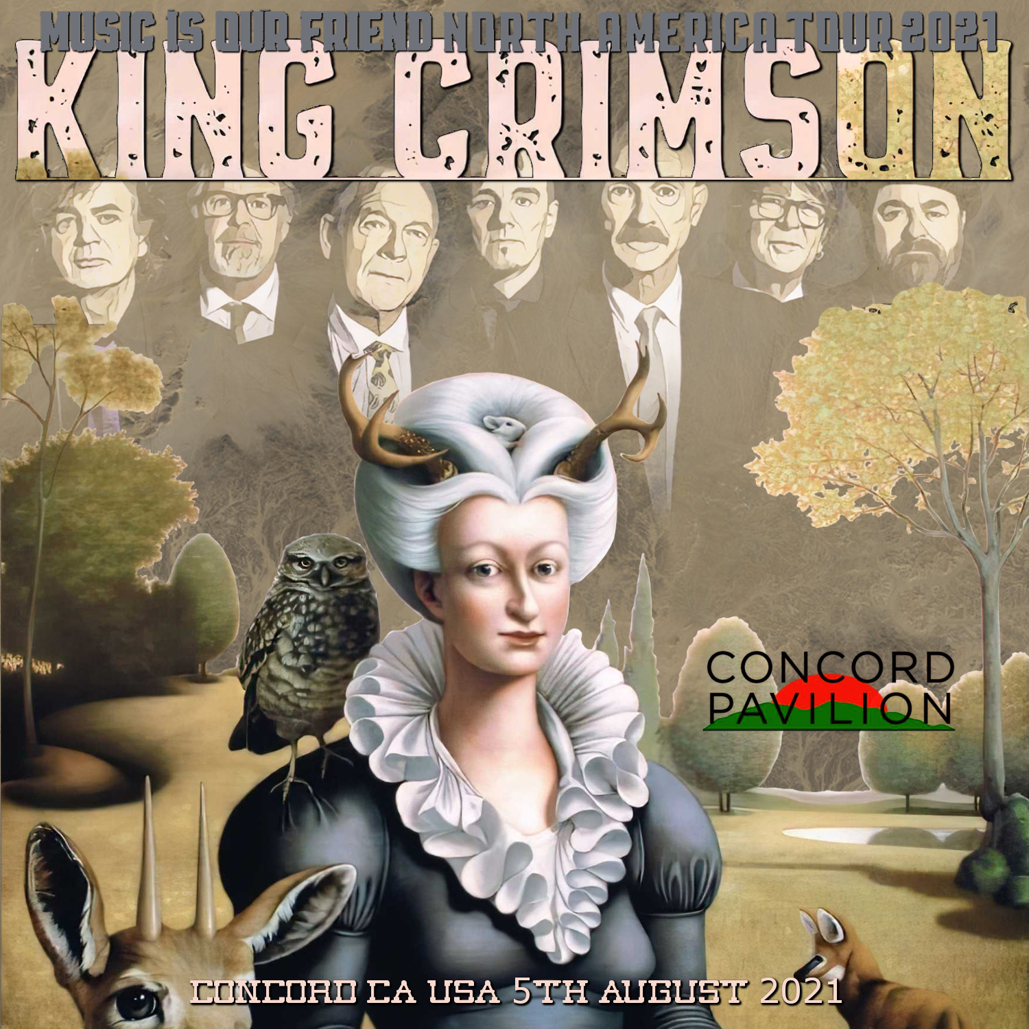 コレクターズCD　King Crimson Music Is Our Friend Tour 2021