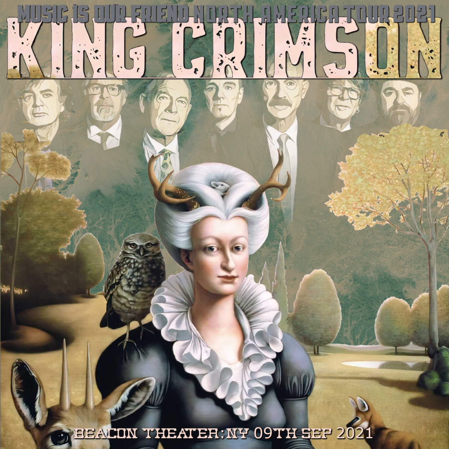 コレクターズCD　King Crimson - Music Is Our Friend Tour 2021