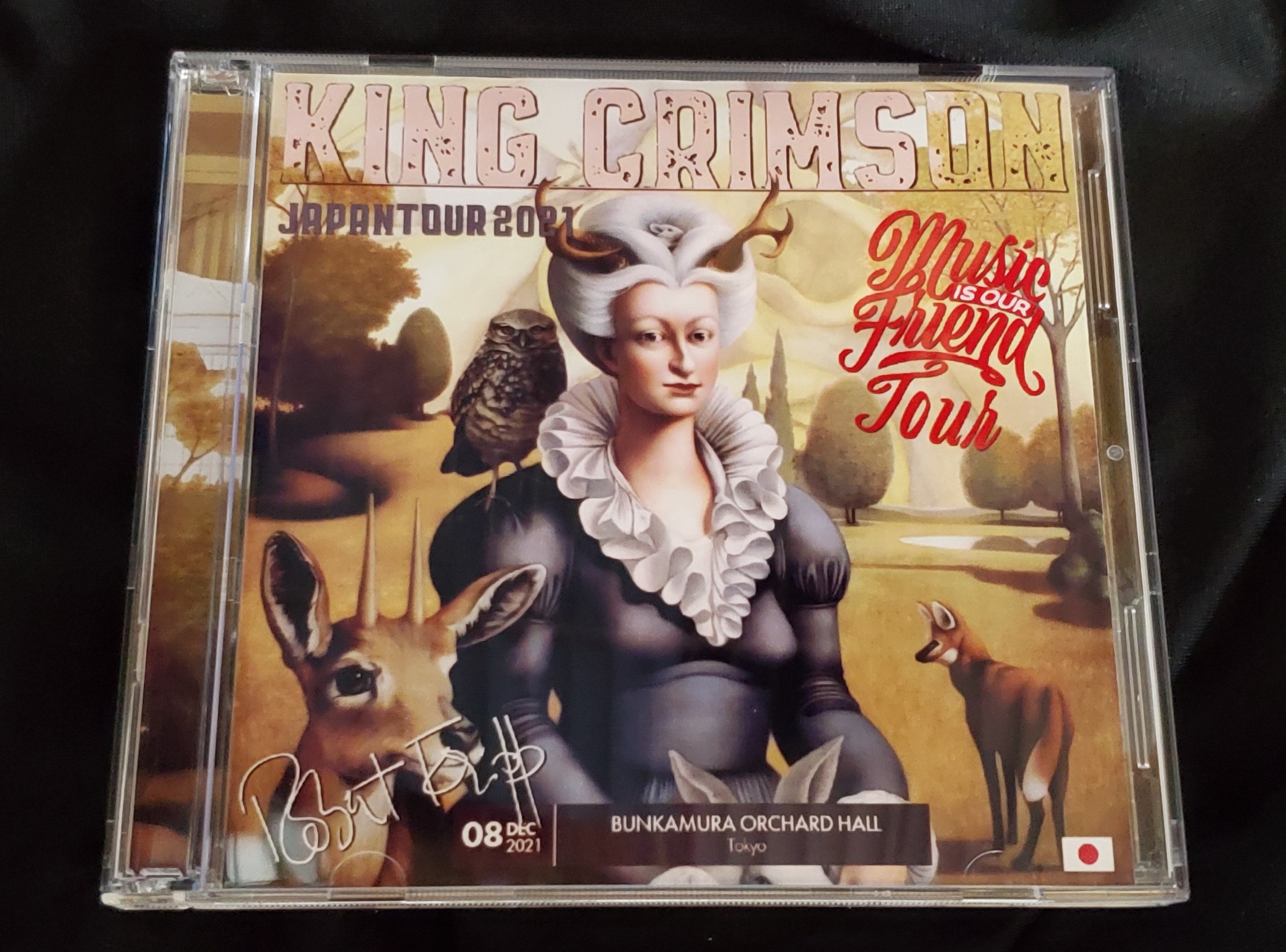 コレクターズCD　King Crimson - Music Is Our Friend Japan Tour 2021