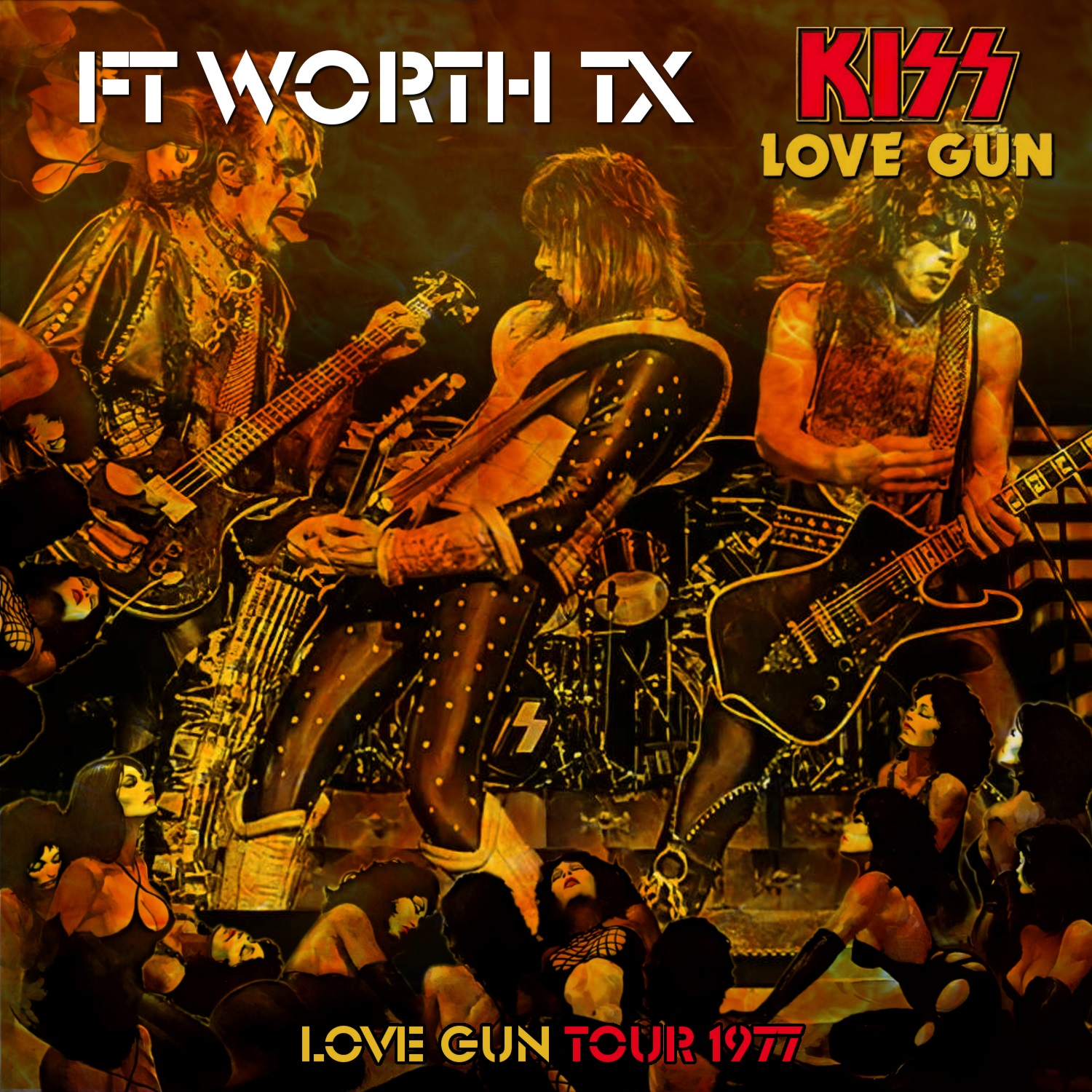 コレクターズCD　Kiss - Love Gun Tour 1977