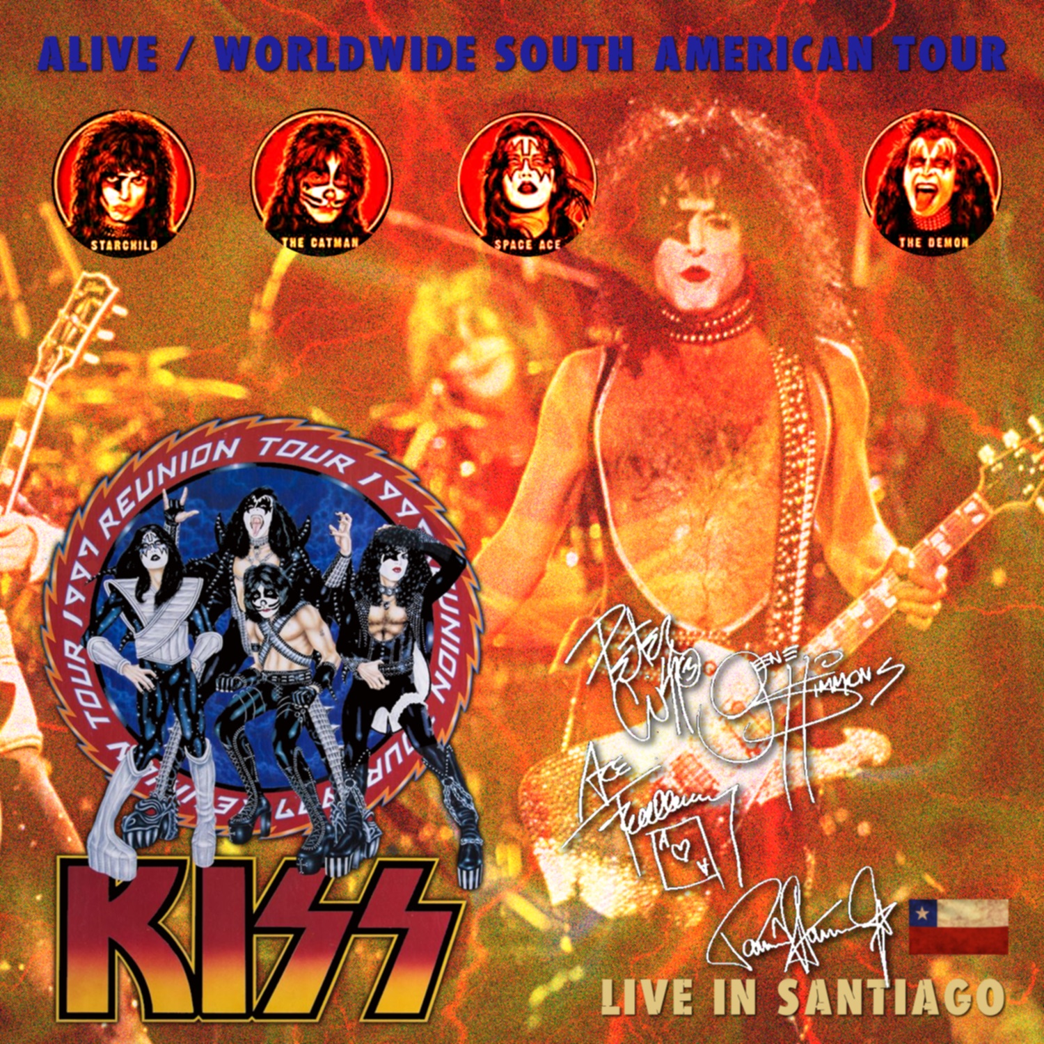 コレクターズCD　Kiss - Alive/Worldwide South American Tour 1997