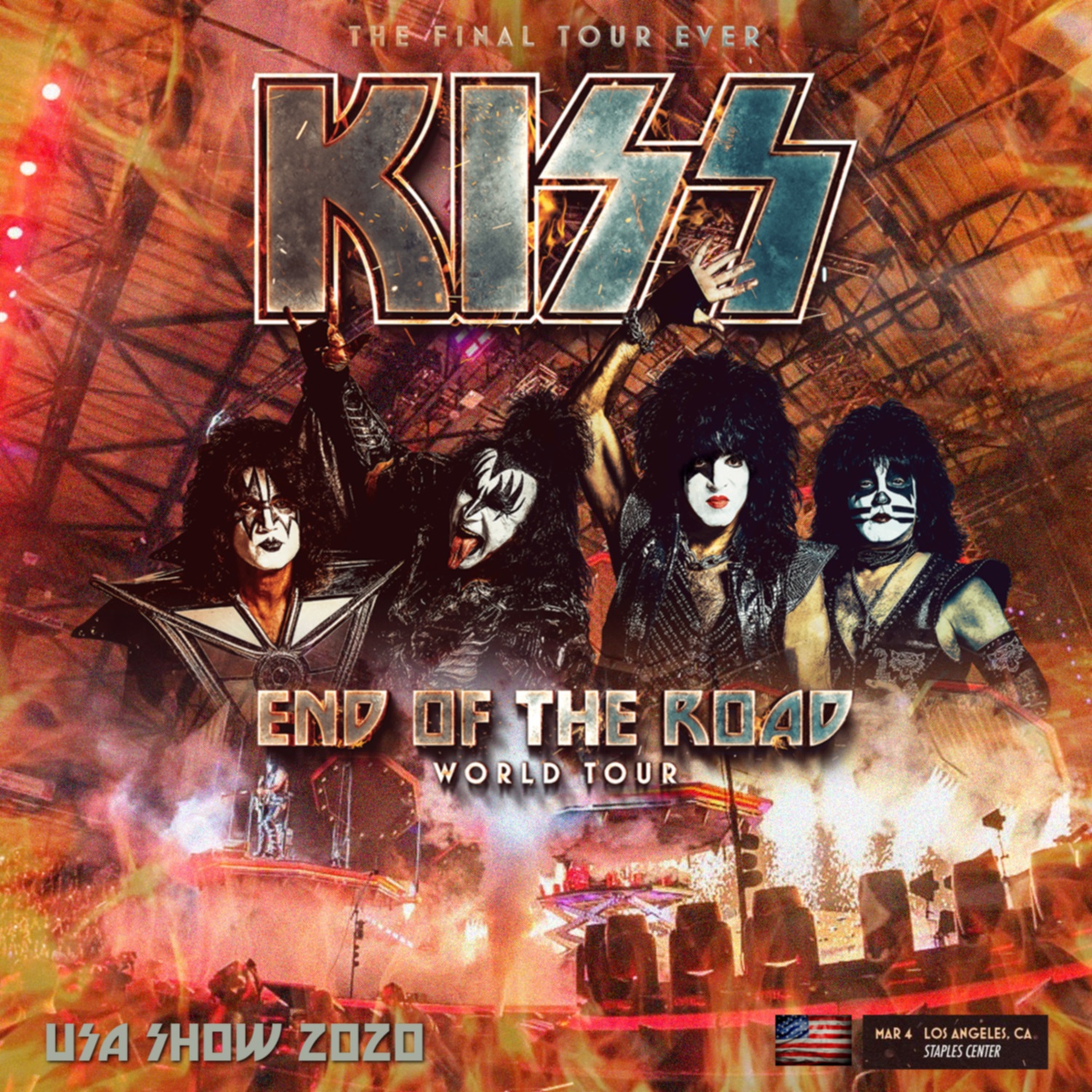 コレクターズCD　KISS - End of the Road World Tour 2020
