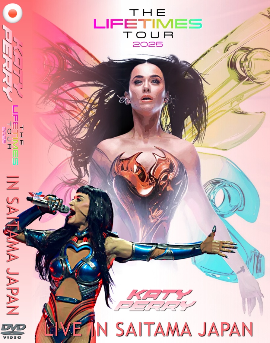 コレクターズDVD  Katy Perry - The Lifetimes Japan Tour 2025