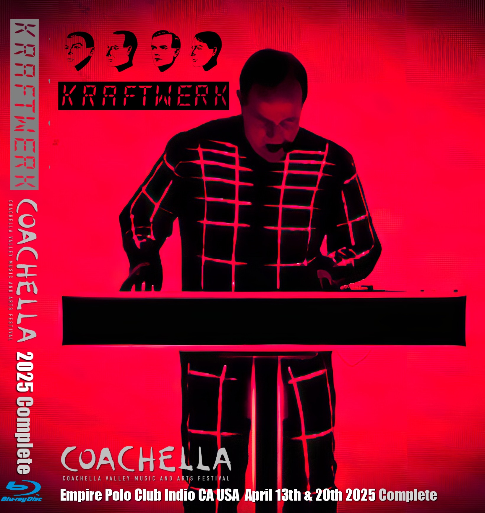 コレクターズBlu-ray  Kraftwerk - Coachella Festival 2025