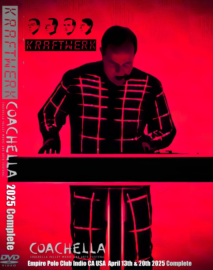 コレクターズDVD    Kraftwerk - Coachella Festival 2025  complete
