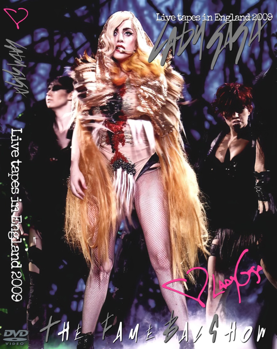 コレクターズDVD  Lady GaGa  -  Live tapes in England 2009