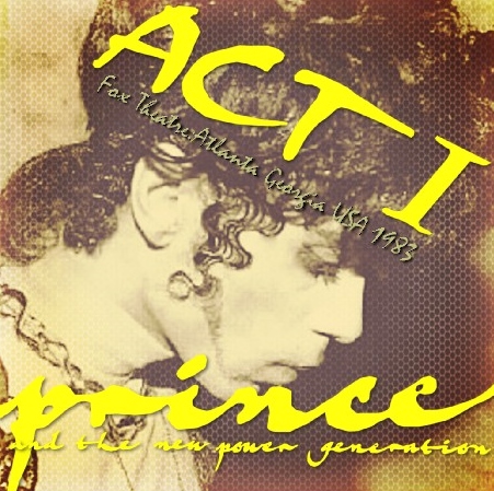 コレクターズCD Prince(プリンス）1993年　アメリカツアー(Act I Tour )