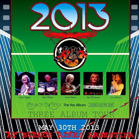 コレクターズCD イエス　2013年　南米ツアー　Three Album Tour