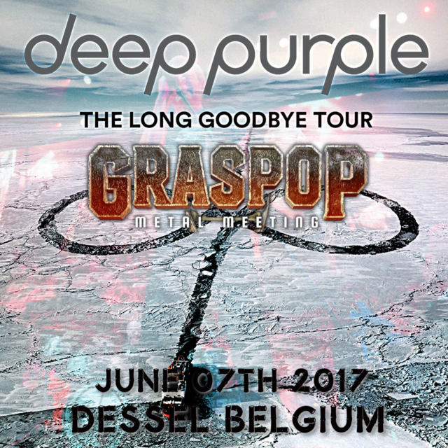 ディープパープル 201７年ヨーロッパツアー6月19日ベルギー（Graspop Metal Meeting）
