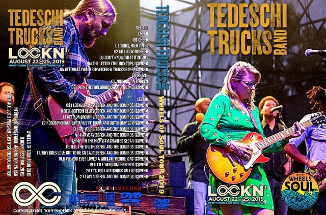 コレクターズDVD　Tedeschi Trucks Band -Wheels of Soul Tour 2019