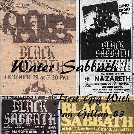 BLACK SABBATH(ブラックサバスw/イアンギラン Drammenshallen, Drammen1983.8.18）/"Born Again" Tour 1983