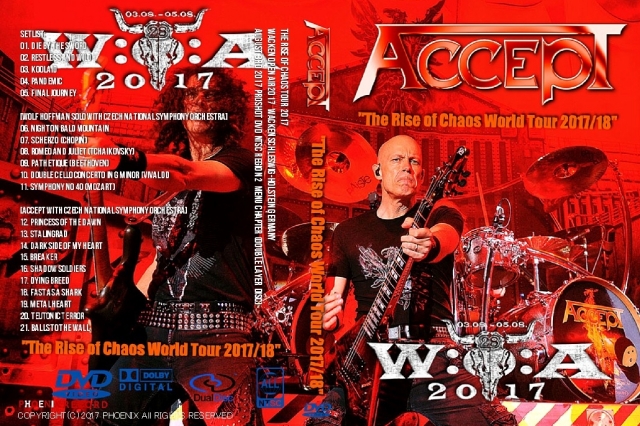コレクターズCD アクセプト（ACCEPT）2017年European Tour