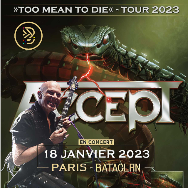 Accept - Too Mean to Die Tour 2023
