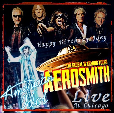 コレクターズCD　Aerosmith(エアロスミス）2012年アメリカツアー　The Global Warming Tour