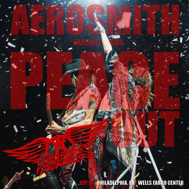 コレクターズCD　Aerosmith - Peace Out...Farewell Tour 2023