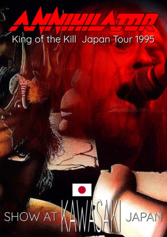 コレクターズDVD Annihilator - King of the Kill  Japan Tour 1995