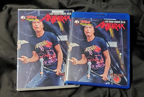 コレクターズBlu-ray  Anthrax live show Europe 2019