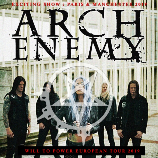 コレクターズCD　Arch Enemy - Will To Power European Tour 2019