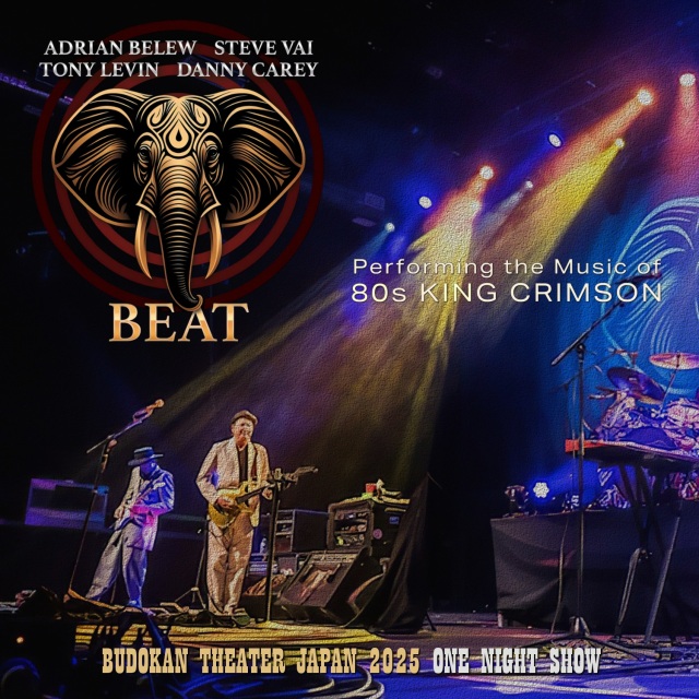 コレクターズCD BEAT - Plays the Music of 80s King Crimson Japan Show 2025