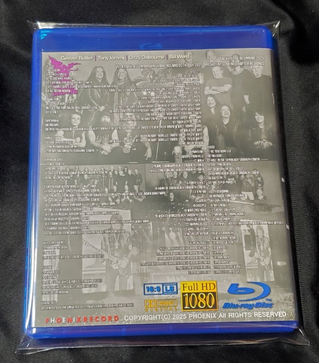 コレクターズBlu-ray ブラック・サバス&フレンズ 2025年7月5日