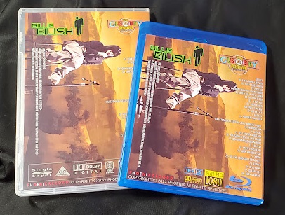 コレクターズDVD ビリーアイリッシュ 2022年＆2019年 ライブテープス