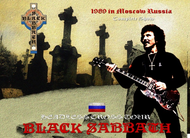 コレクターズCD　Black Sabbath - Headless Cross Tour 1989 in Moscow Russia