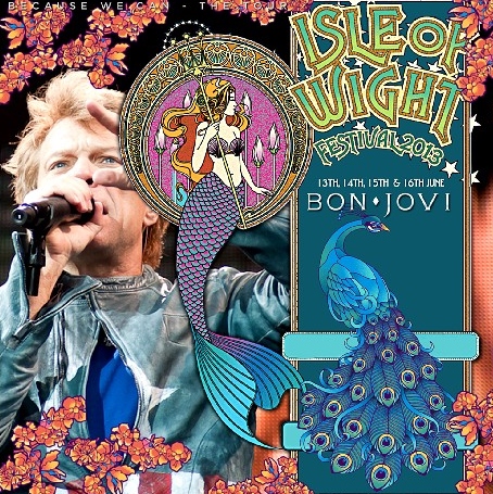 コレクターズCD ボン・ジョヴィ 2013年　ヨーロッパツアー　Isle Of Wight