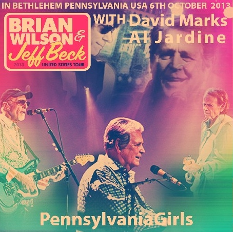 コレクターズCD ブライアン・ウィルソン（Brian  Wilson)  2013 Tour With Jeff Beck, Al Jardine and David Marks