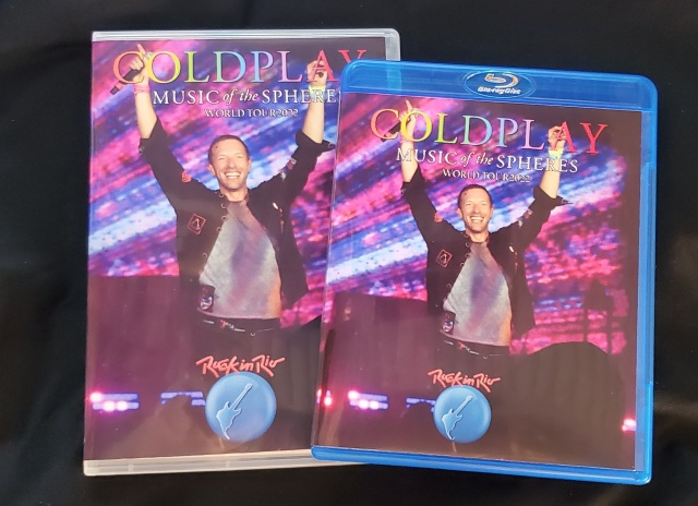コレクターズBlu-ray  Coldplay - Rock in Rio 2022