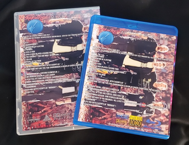 コレクターズBlu-ray Coldplay - Rock in Rio2022