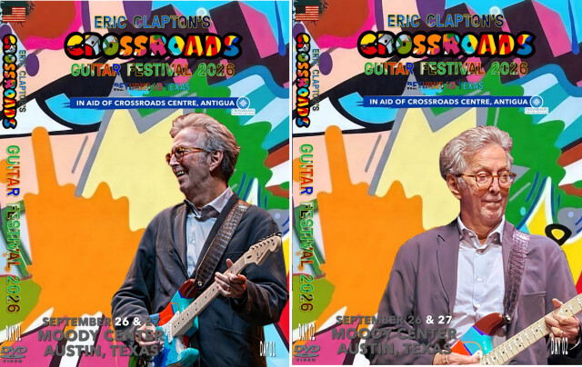 コレクターズDVD  Crossroads Guitar Festival 2026