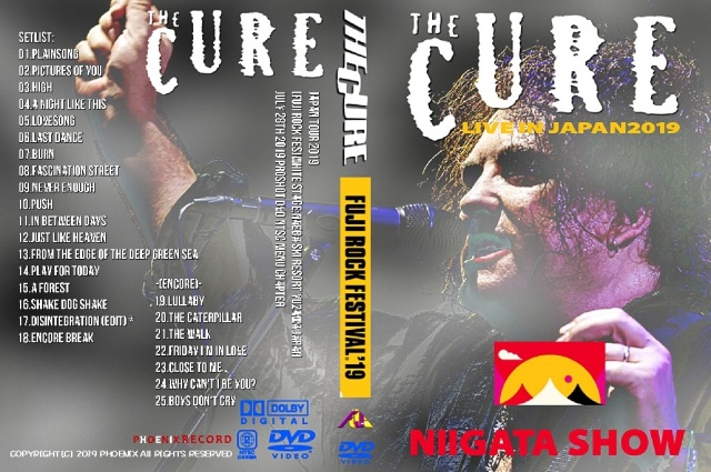 コレクターズDVD　The Cure - Japan Tour 2019