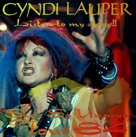 コレクターズCD　シンディー・ローパー　84年アメリカ公演